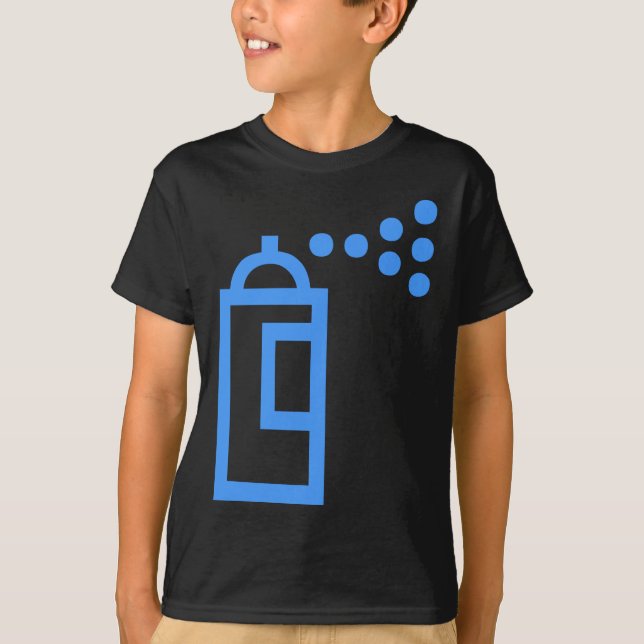 Spray Can Icon T-Shirt (Front)