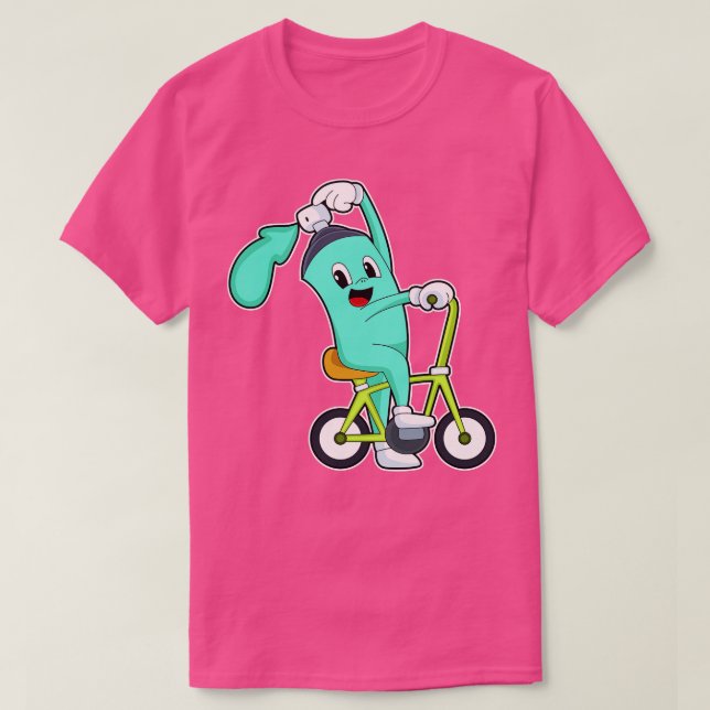 Spray can with Bicycle T-Shirt (Design Front)
