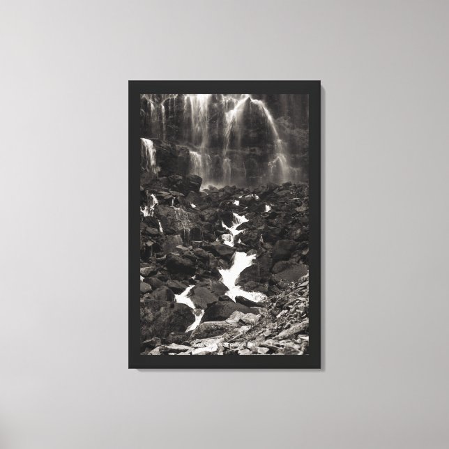 Spray Falls, WA Canvas Print (Front)