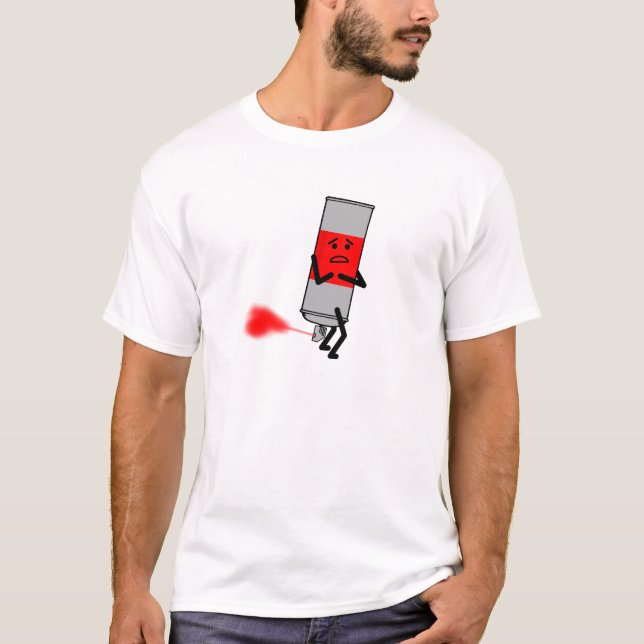 Spray Fart Paint Funny T-shirt (Front)