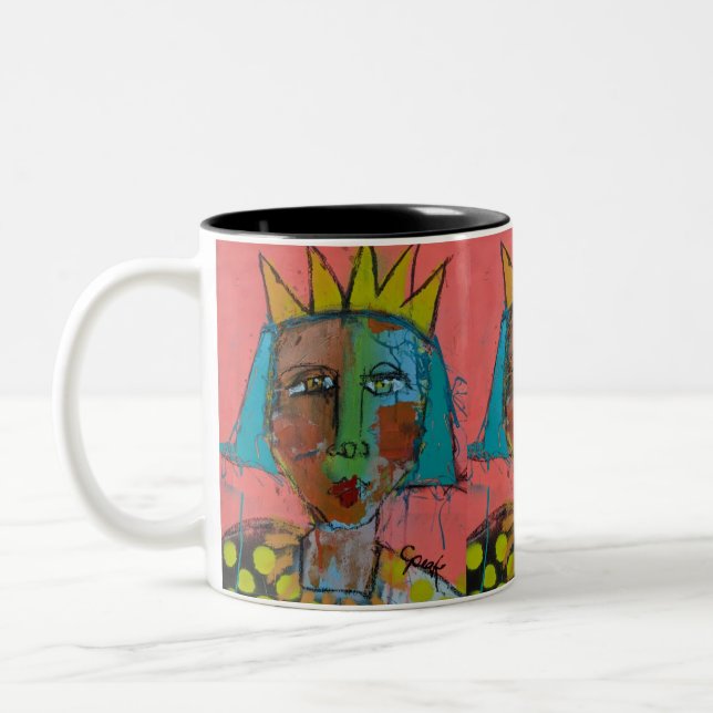 Spray Paint and Crown 11oz Mug (Left)