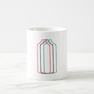 Spray Paint Can Illusion Coffee Mug