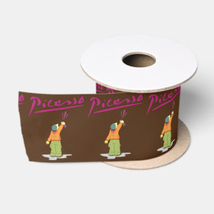 Spray Paint Satin Ribbon