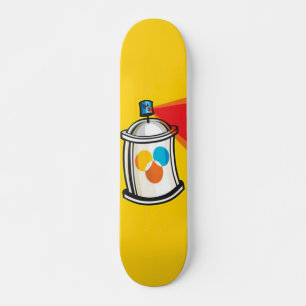 Spray Paint Skateboard