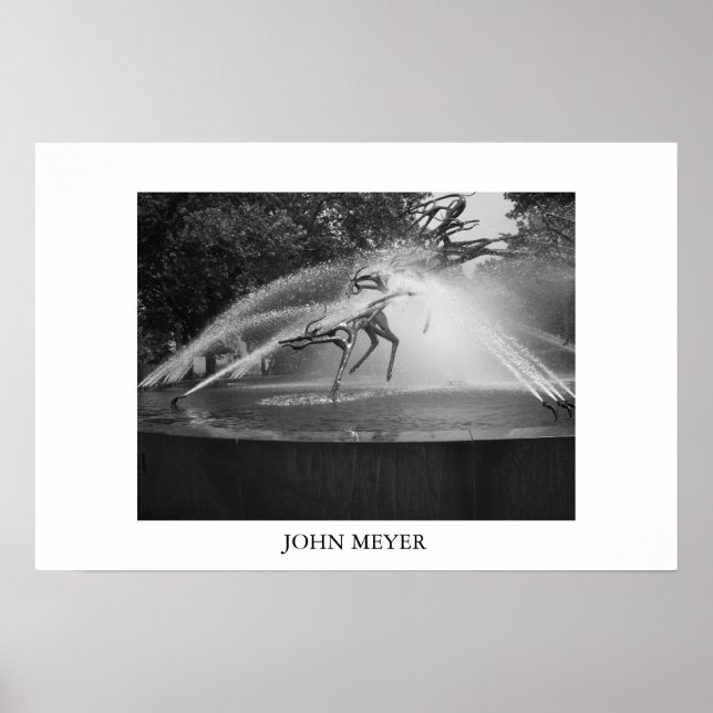 Spraying Fountain Poster (Front)