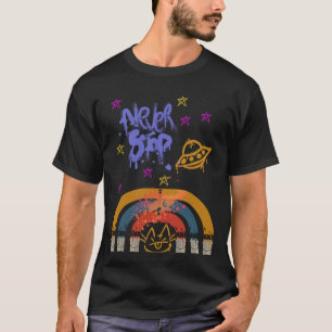 spraypaint art t shirt fun art style t-shirt