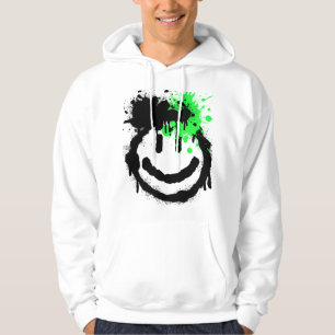 SprayPaint Smile Mind  Hoodie