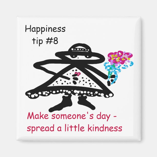 spread a little kindness magnet (Front)