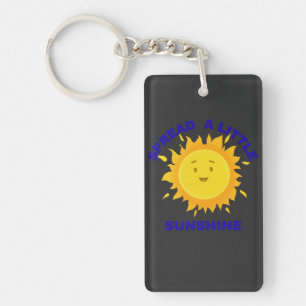 Spread a Little Sunshine Keychain