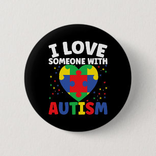 Spread Autism Awareness And Show Support Autism Aw 6 Cm Round Badge