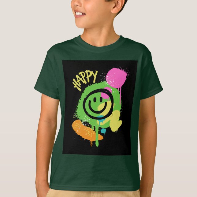 Spread Happiness T-Shirt (Front)