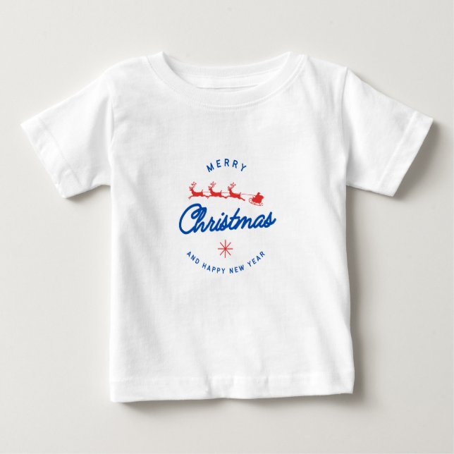 "Spread Joy, Wear Cheer!" Baby T-Shirt (Front)