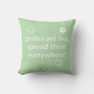Spread Joy with Every Smile Cushion