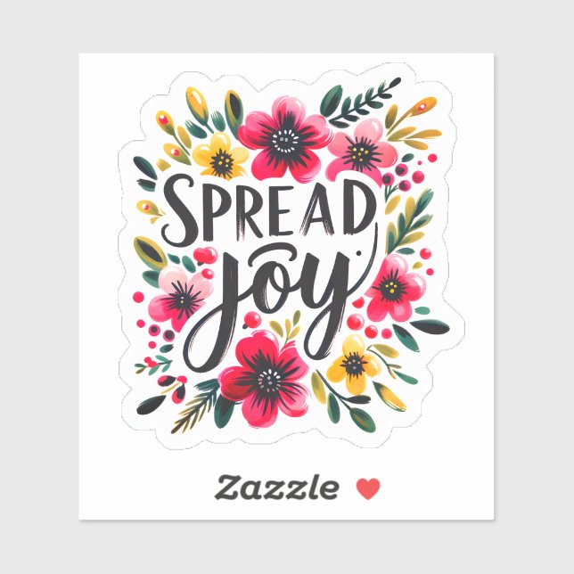 Spread Joy With Vibrant Flowers (Sheet)