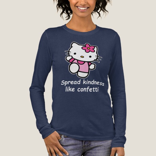 Spread kindness like confetti  Tri-Blend shirt (Front)
