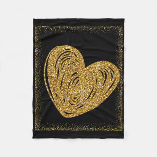 Spread Kindness Like Glitter Sticker Fleece Blanket