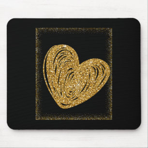 Spread Kindness Like Glitter Sticker Mouse Pad