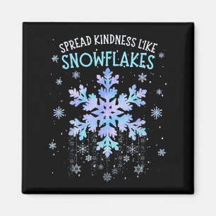 Spread Kindness Like Snowflakes Christmas Teacher Magnet