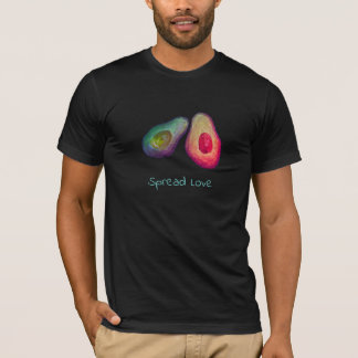 Spread Love Avocado (USA made, High Qual) T-Shirt