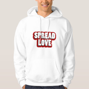 Spread Love Design Hoodie