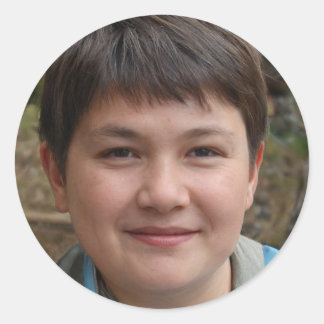 Spread Love Everywhere Classic Round Sticker