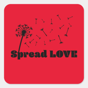 Spread Love Stickers