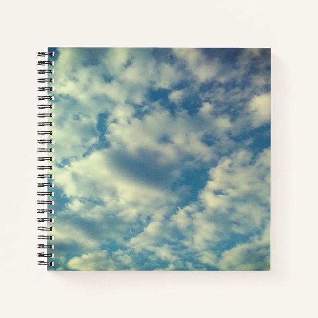 Spread out clouds notebook (Front)