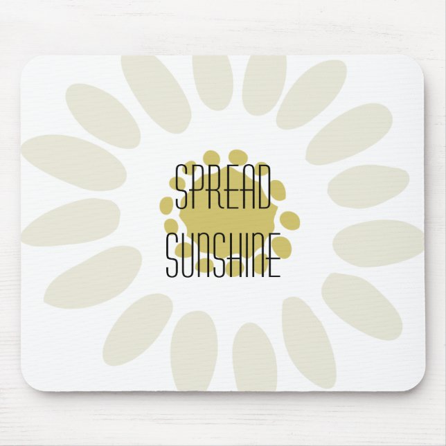 Spread Sunshine Mouse Pad (Front)
