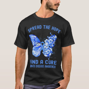 Spread The Hope Find A Cure GRAVES DISEASE  T-Shirt