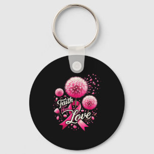 Spread The Hope Find The Cure Breast Cancer Fighte Key Ring