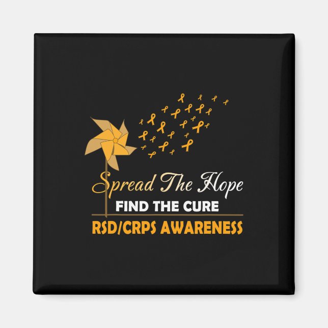 SPREAD THE HOPE RSD CRPS Awareness  Magnet (Front)