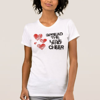 Spread The Love and Cheer Destroyed T-shirt