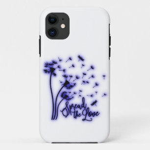 Spread The Love Dandelions and Dragonflies Case-Mate iPhone Case