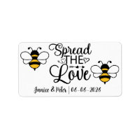 Spread the Love Jam Jar Wedding Favours