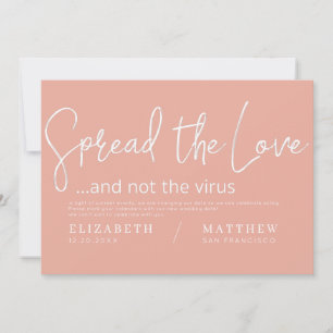 Spread the Love Modern Chic Elegant Wedding Save The Date