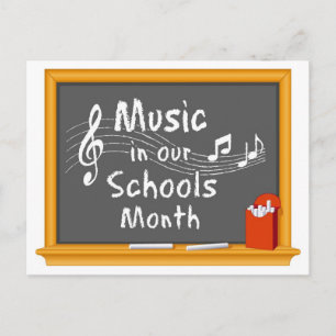 Spread the Word Music Concert Postcard