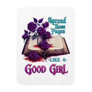 Spread Those Pages Like A Good Girl Magnet