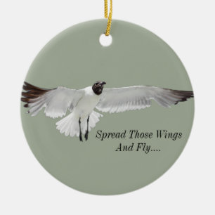 Spread Those Wings Ceramic Tree Decoration