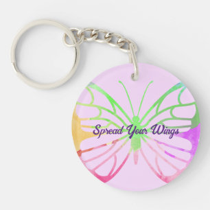 Spread Your Wings Butterfly Key Ring