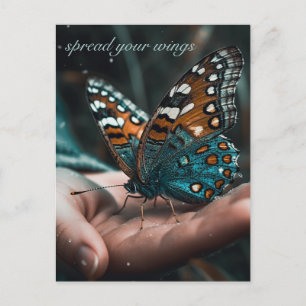Spread Your Wings Custom Butterfly Postcard