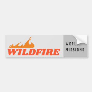 spreading fire bumper sticker
