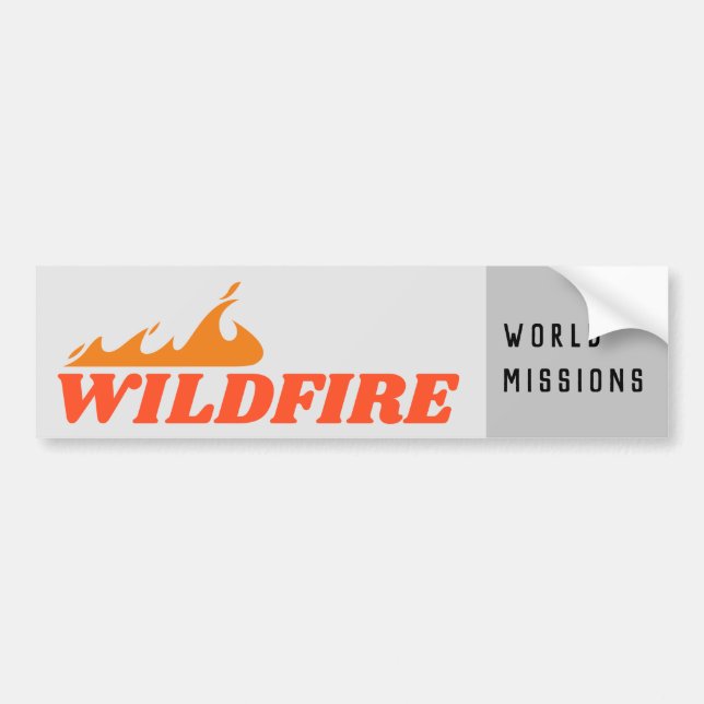 spreading fire bumper sticker (Front)