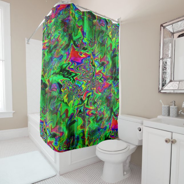 Spreading Fun...... Shower Curtain (In Situ)