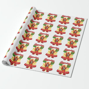 Spreading Holiday Cheer Cheerleading Christmas Wrapping Paper