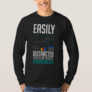 Spreadsheet Calculator Software Budget Templates 1 T-Shirt