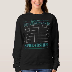 Spreadsheet Calculator Software Budget Templates Sweatshirt