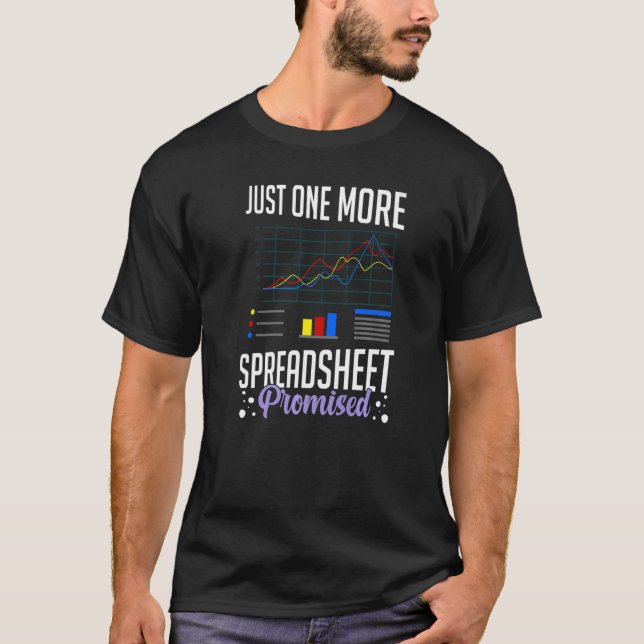 Spreadsheet Calculator Software Budget Templates   T-Shirt (Front)
