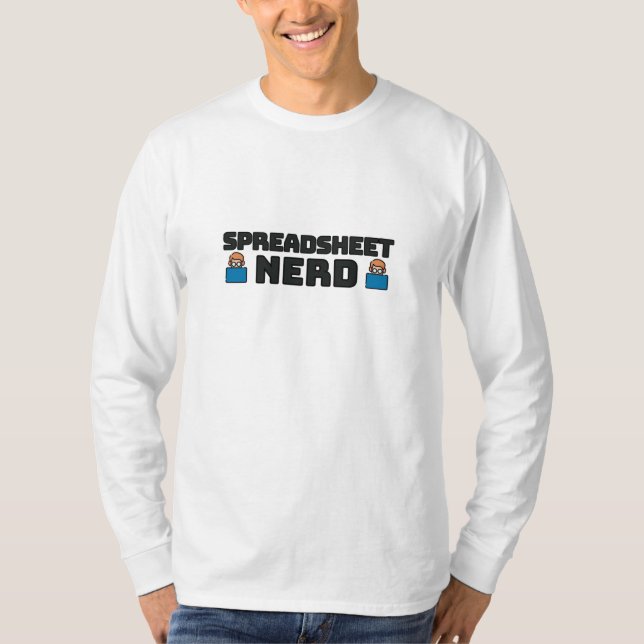 Spreadsheet Nerd T-Shirt (Front)