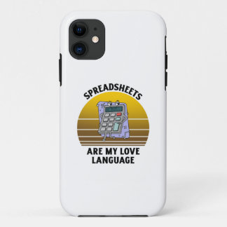 Spreadsheets are my love language Case-Mate iPhone case