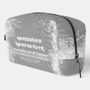 SPREZZATURA: THE ITALIAN ART OF FASHION-BlackDenim Dopp Kit